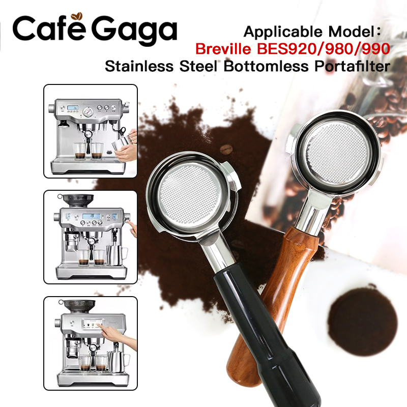 Portafilter 58Mm - 58mm Breville 9 serisi dipsiz Portafilter