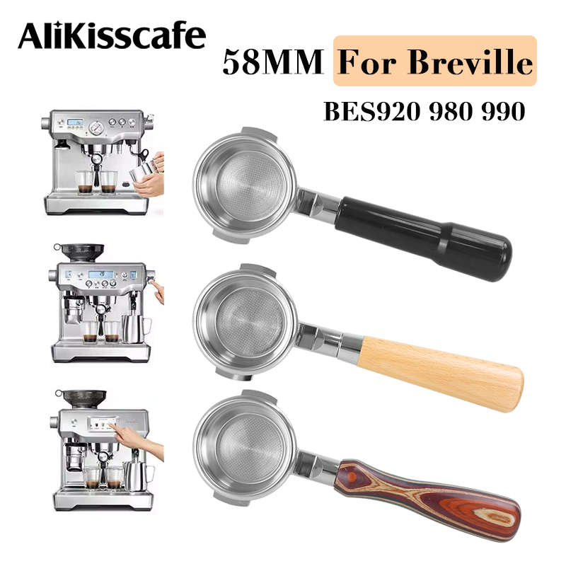 Portafilter 58Mm - Breville BES920 için 58MM dipsiz Portafilter