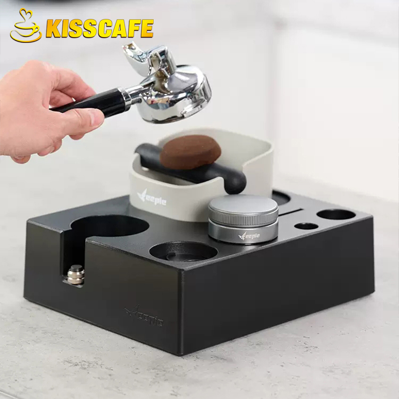 Portafilter 58Mm - Kahve sabotaj istasyonu Mat Portafilter standı