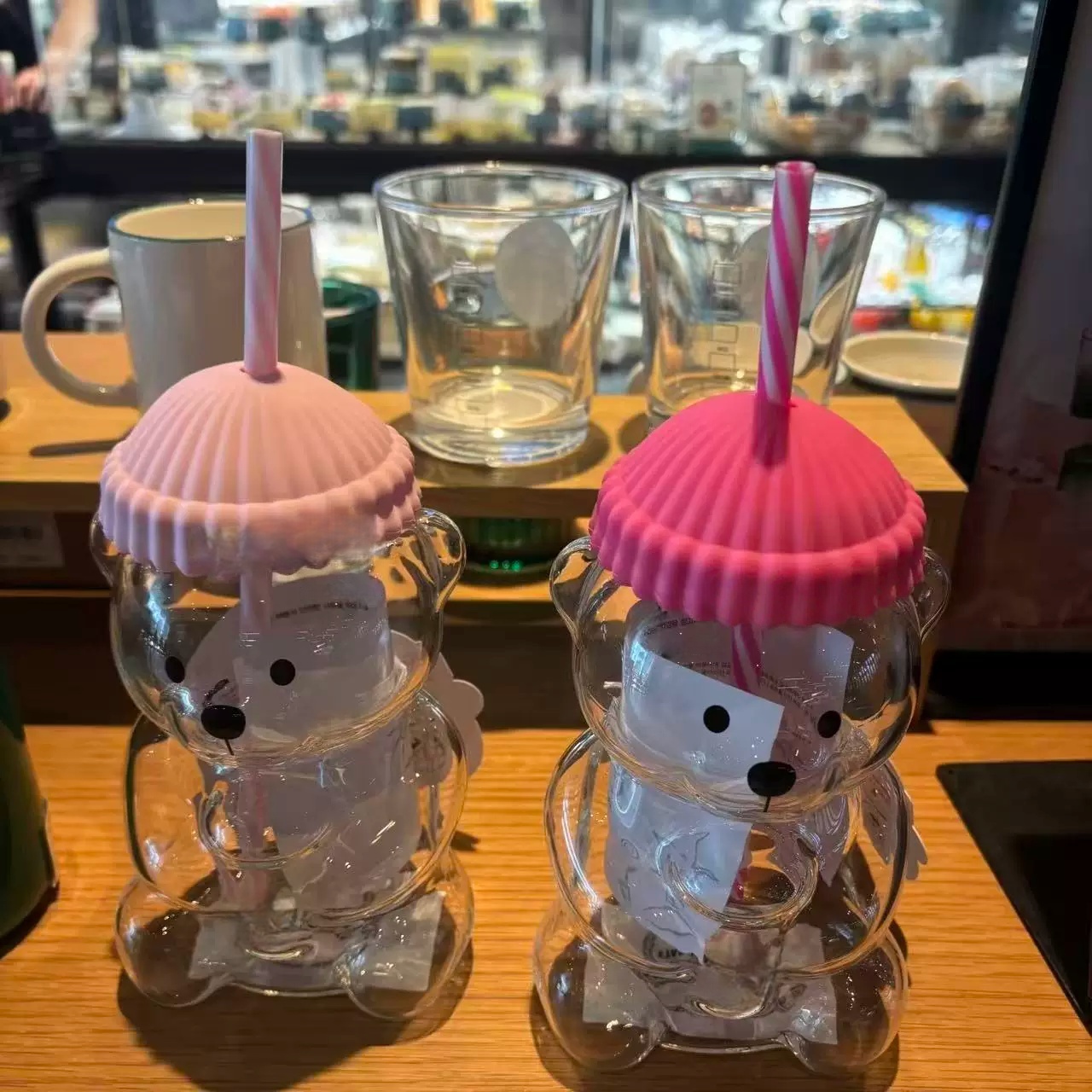 Bk Ayı Şeklinde Cam Pipetli Ba - Espresso Shot Glass incelemesi ve fiyatı