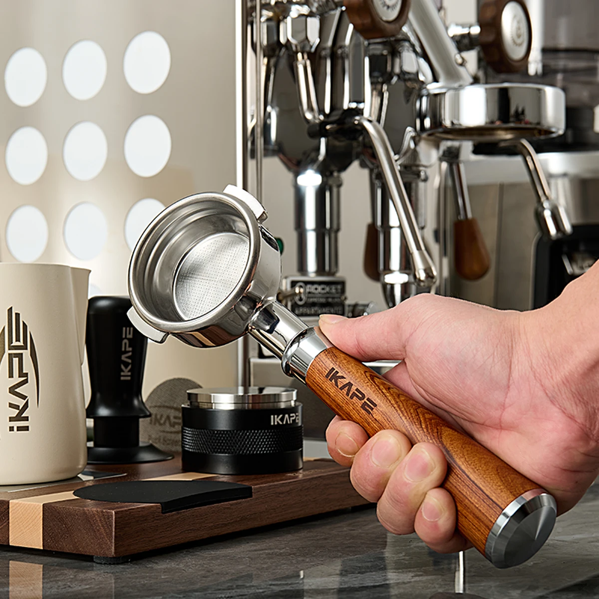IKAPE Dipsiz Portafilter Delon - Portafilter 58Mm incelemesi ve fiyatı