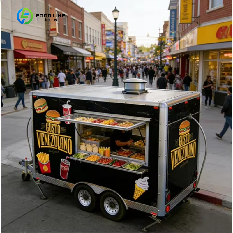 Kare Şeklinde Restoran Ekipman - Mobile Coffee Van Equipment incelemesi ve fiyatı