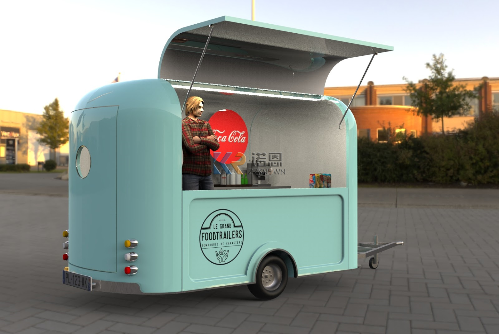 Tam Donanımlı Karavan Bar Otom - Mobile Coffee Van Equipment incelemesi ve fiyatı