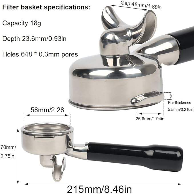 58mm E61 Portafiltre Çift Ağız - Portafilter 58Mm incelemesi ve fiyatı